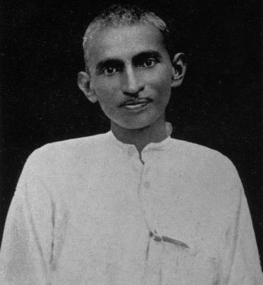 Махатма Ганди в юности 1931 г.