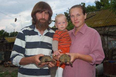 Федор Конюхов с семьей