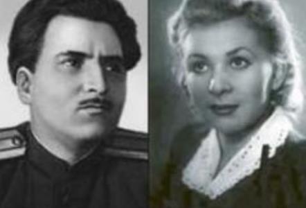 Константин Симонов и Валентина Серова