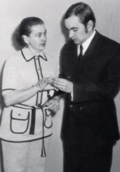 Людмила Лядова и ее последний супруг Александр, с которым она обретет счастье
