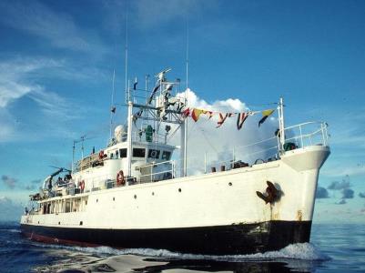 Исследовательское судно капитана Кусто "Калипсо"