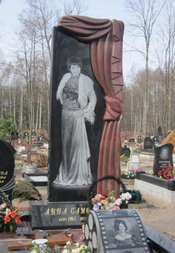 Могила Анны Самохиной