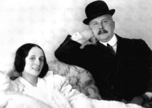 Анна Павлова с мужем Виктором Дандре