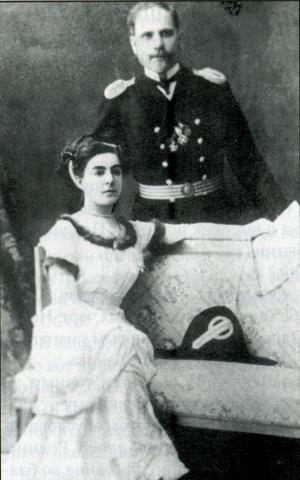 Георгий Седов с женой Верой