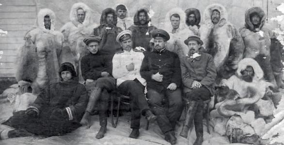Участники экспедиции Седова