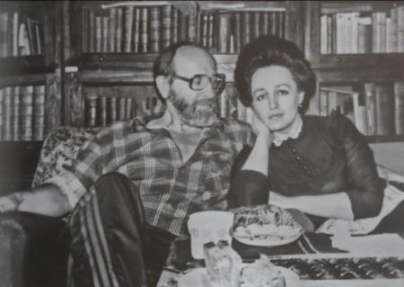 Юрий Власов с женой Ларисой Сергеевной