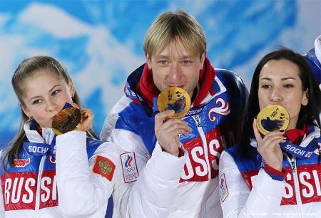 На Сочинской Олимпиаде в 2014 году