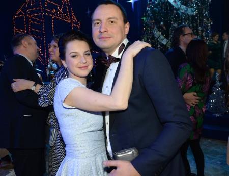 Ирина Слуцкая с мужем Сергеем Михеевым