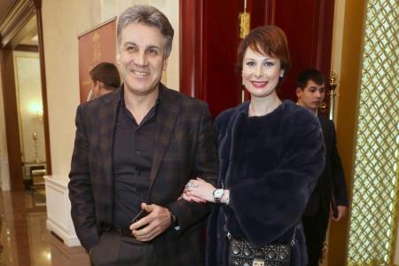 Алексей Пиманов с женой красавицей Ольгой Погодиной