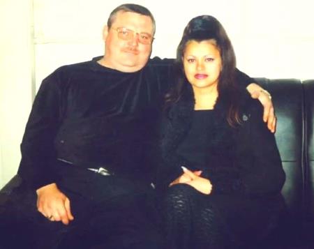 Михаил Круг с женой Ириной