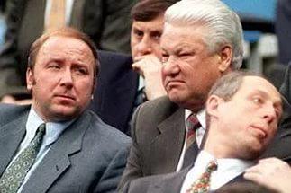 Александр Коржаков и Борис Ельцин