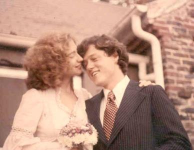 Свадьба Билла и Хиллари Клинтонов 11 октября 1975 года