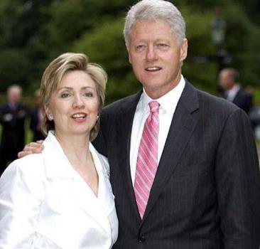 Хиллари Клинтон с супругом Биллом Клинтоном