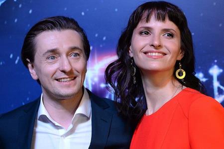 Сергей Безруков с супругой Анной Матисон