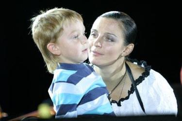 Елена Ваенга с сыном Иваном