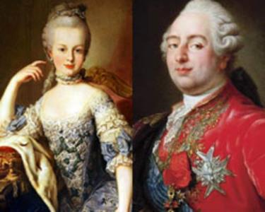Мария Антуанетта и Людовик XVI