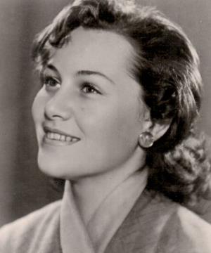 Татьяна Конюхова в молодости 1956 г.