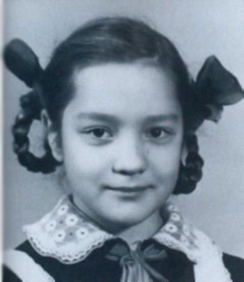 Таня Буланова в детстве