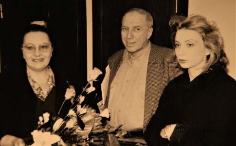 На фото: Наталья Тенякова с мужем Сергеем Юрским и дочерью Дарьей