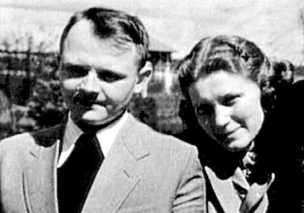 Светлана Аллилуева с мужем Юрием Ждановым