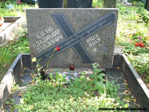 Могила Владимира Басова