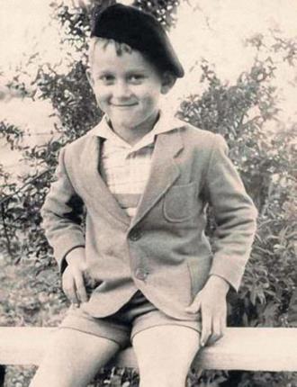 Саша Миньков в детстве
