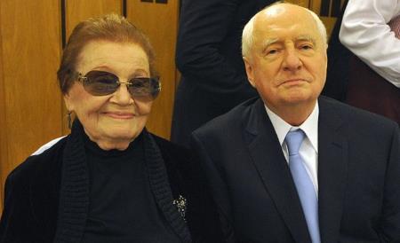 Марк Захаров с женой Ниной Лапшиновой