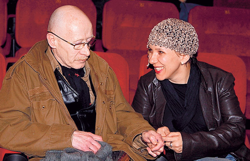 Виктор Проскурин с настоящей женой Ириной Хондой
