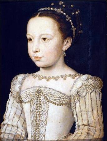 Королева Марго (Маргарита де Валуа) в юности