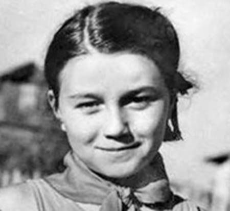 Тамара Синявская в детстве