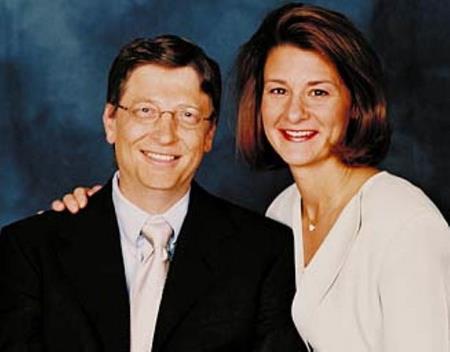 Билл Гейтс и супруга Мелинда Френч
