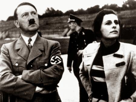 Лени Рифеншталь и Адольф Гитлер