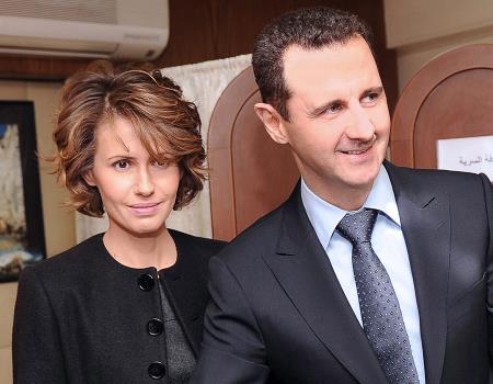 Башар Асад с супругой Асмой