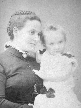 Маргарет с сыном Александром