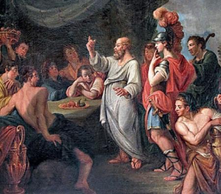 Сократ учит Перикла