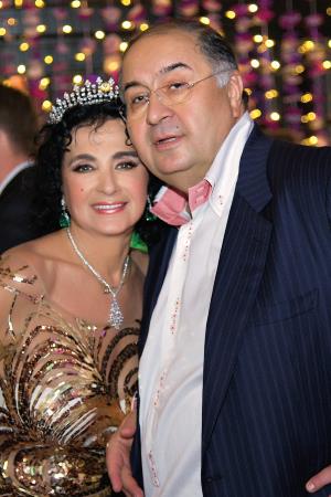 Ирина Винер с мужем Алишером Усмановым