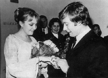 Екатерина Градова с первым мужем Андреем Мироновым