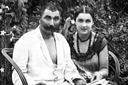 Семен Михайлович с женой Ольгой