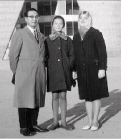 Ирина Хакамада с родителями