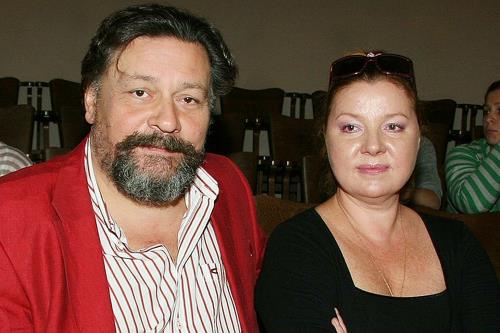 Дмитрий с женой Ольгой