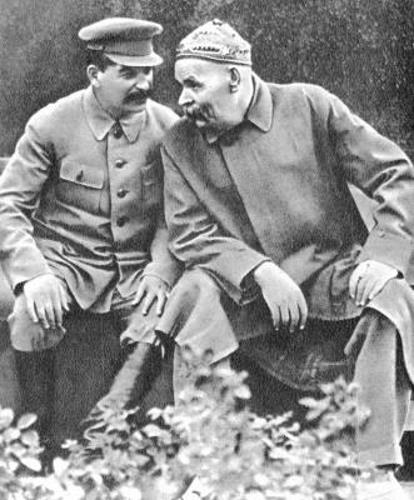 Сталин любил бывать у Горького в гостях