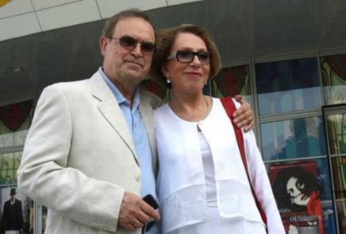 Инна Чурикова с любимым мужем Глебом Панфиловым