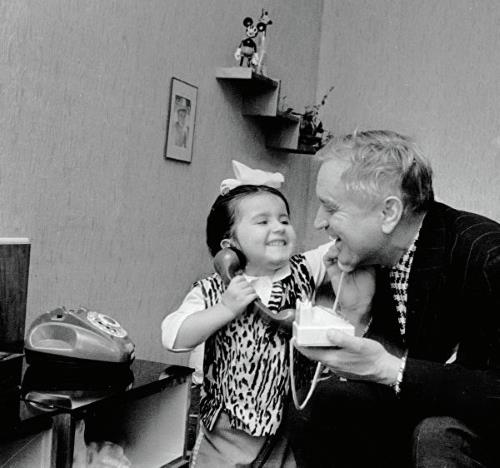 Николай Гриценко с дочерью Катюшей