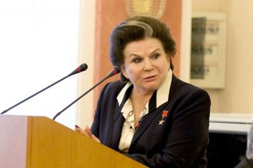 Политик Валентина Терешкова в настоящее время
