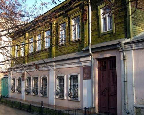 Дом в Воронеже, в котором родился писатель