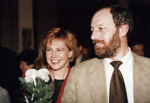 Татьяна Догилева с бывшим мужем Михаилом Мишиным