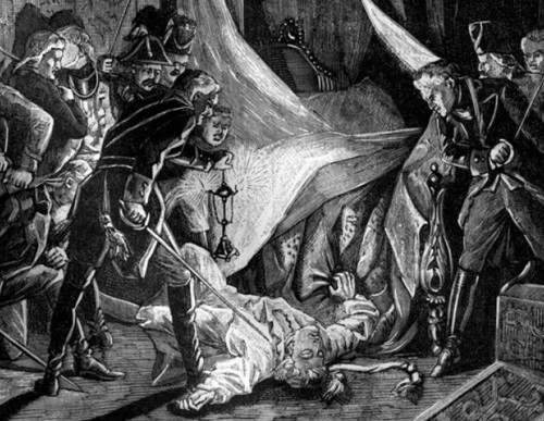 Убийство Павла I произошло в точном соответствии с предсказанием Авеля