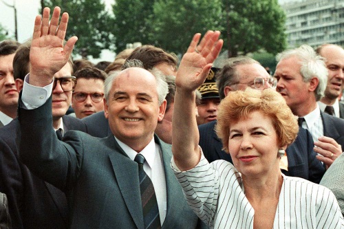 Супруги Горбачевы