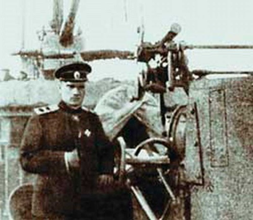 Адмирал Колчак на боевом корабле