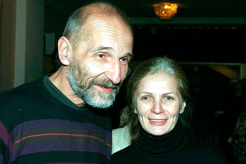 Петр Мамонов с женой Ольгой